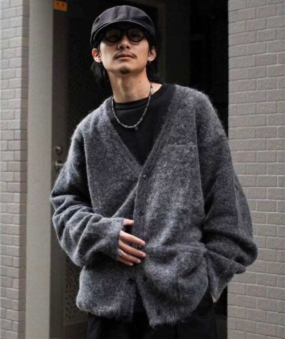 【schott】Perfecto mohair cardigan sweater