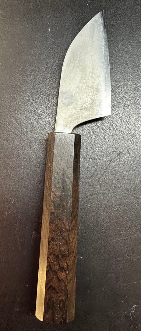 高知 黒鳥鍛造工場 ナイフ 八角柄黒檀