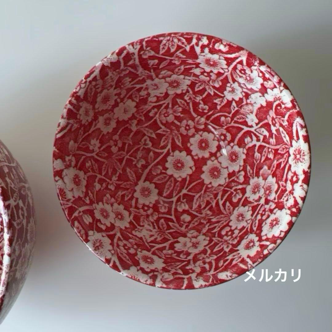 バーレイ レッドキャリコ　シュガーボウルＳ　シュガーボウルＬ　burleigh