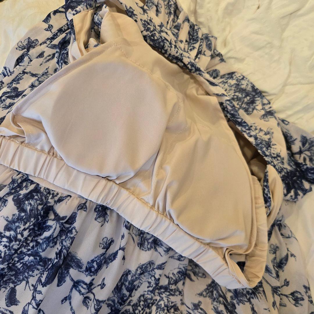 エステラケー　Positano Belted long Dress NVY