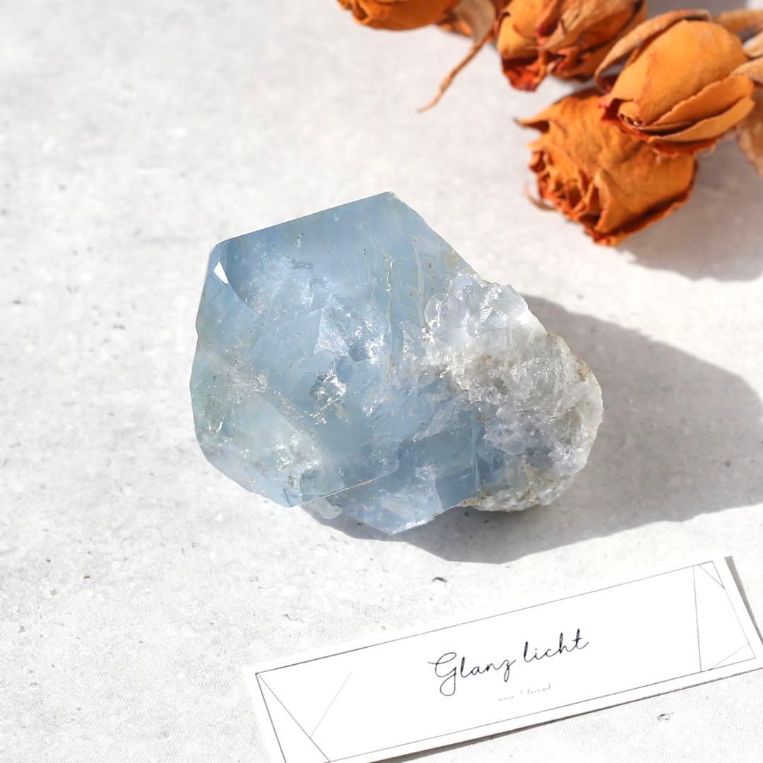 ミニ セレスタイト クラスター天青石 天使の石 鉱物 天然石 安眠 癒し