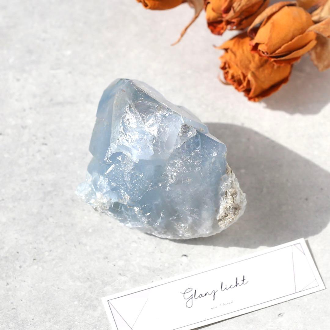 ミニ セレスタイト クラスター天青石 天使の石 鉱物 天然石 安眠 癒し