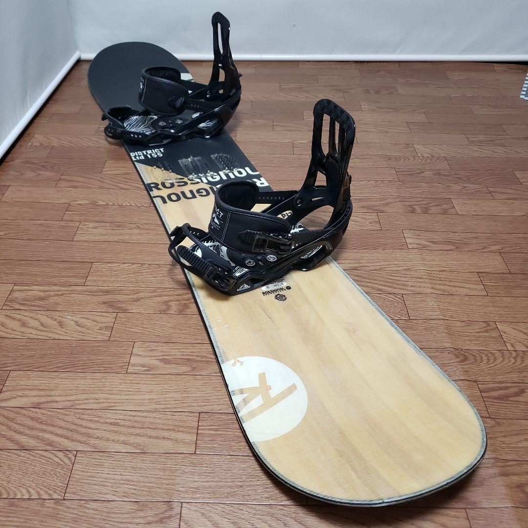 ROSSIGNOL SALOMON 155cm スノーボードセット