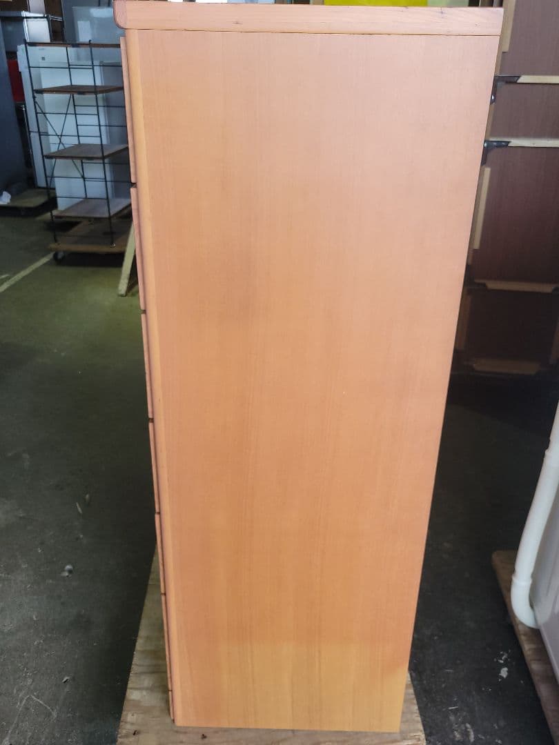 【天然木】協和木工 7段 チェスト 箪笥 天然木 ウレタン塗装 幅813mm