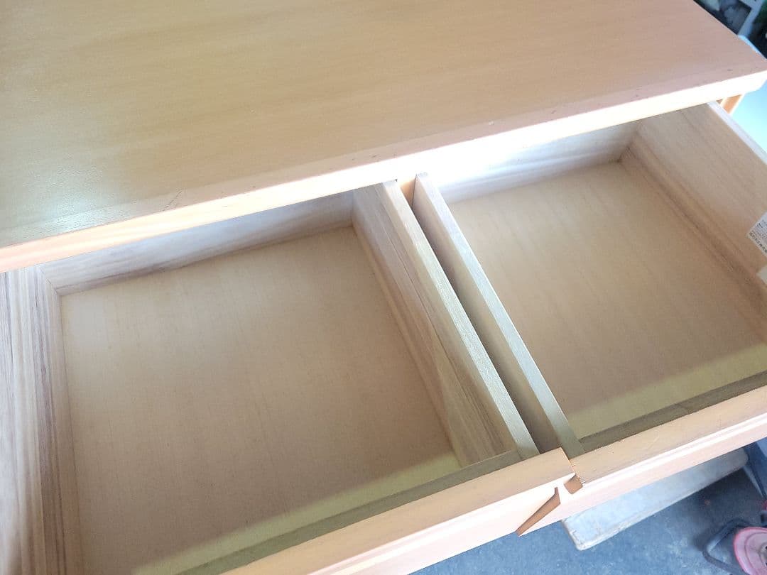 【天然木】協和木工 7段 チェスト 箪笥 天然木 ウレタン塗装 幅813mm