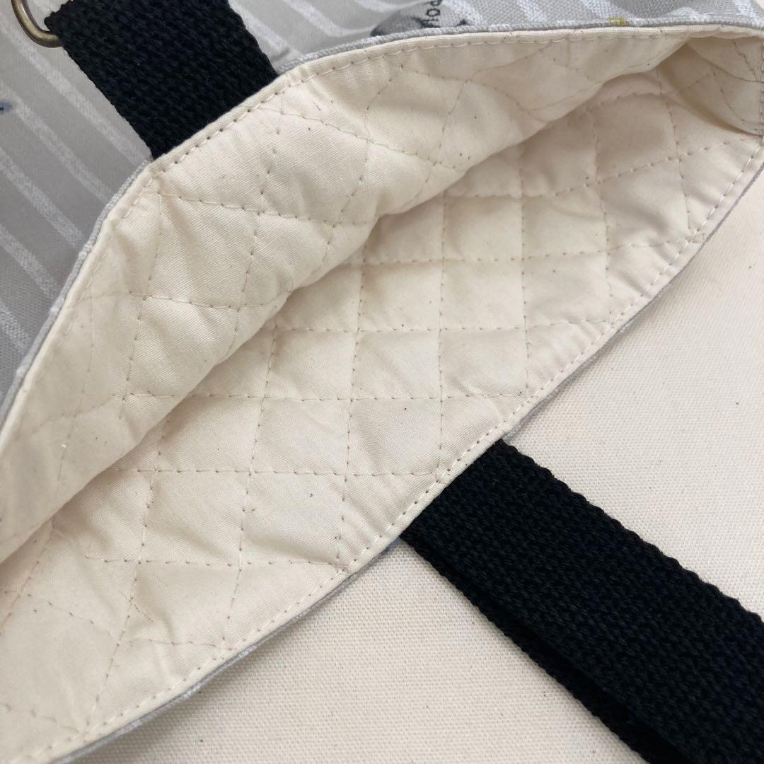 【ayu】通園通学グッズ　5点セット(恐竜×グレー) ストライプ