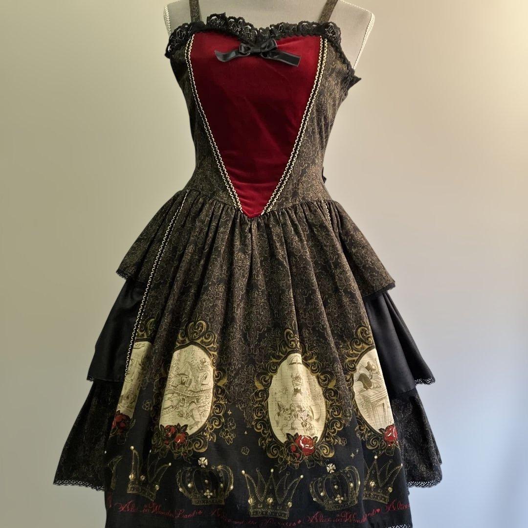 アリスアンドザパイレーツ　ジャンパースカート　ディズニーコラボ【※難有り】