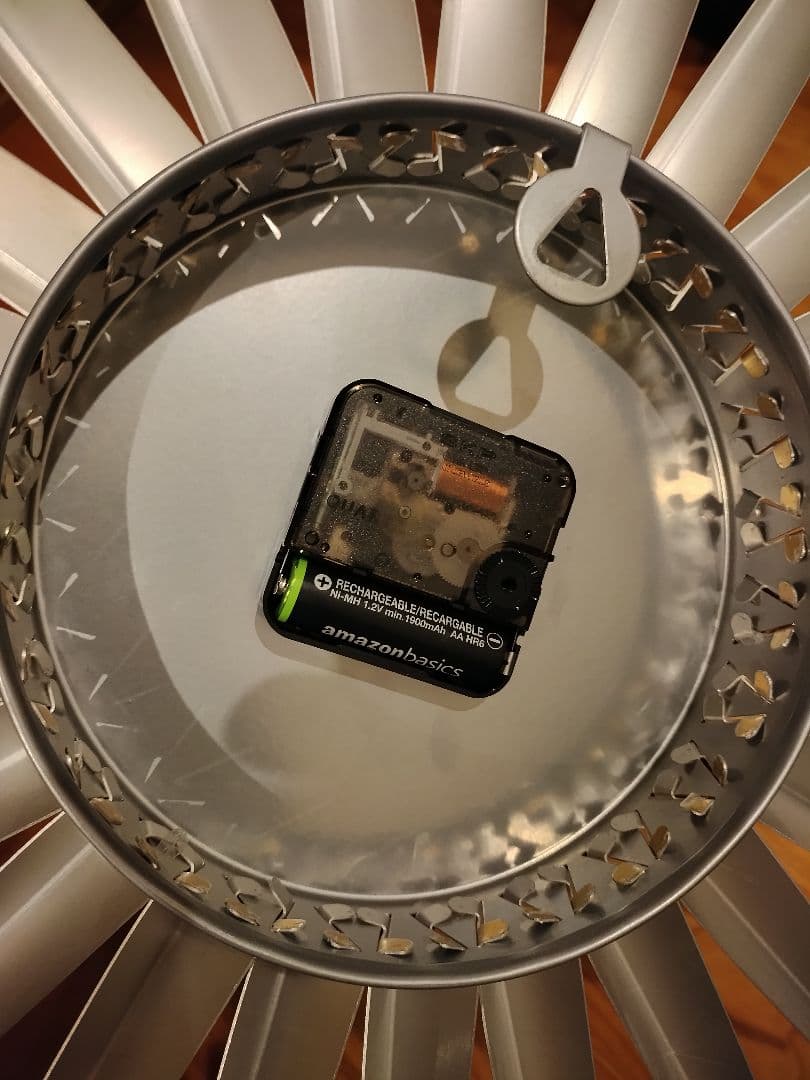 エミッツタイム サンバーストウォールクロック