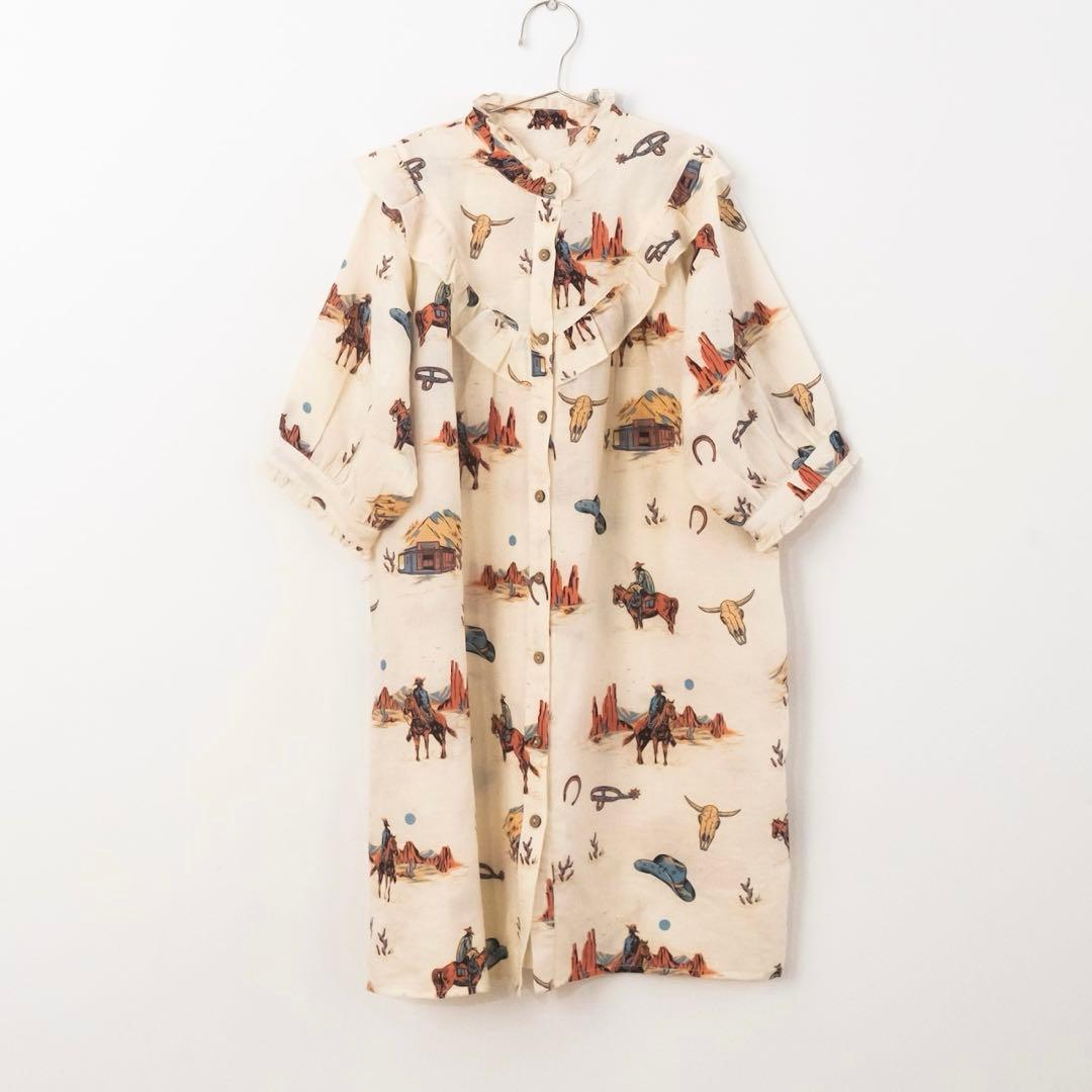 FISH ＆ KIDS 〈COWBOY DRESS〉　2-3y