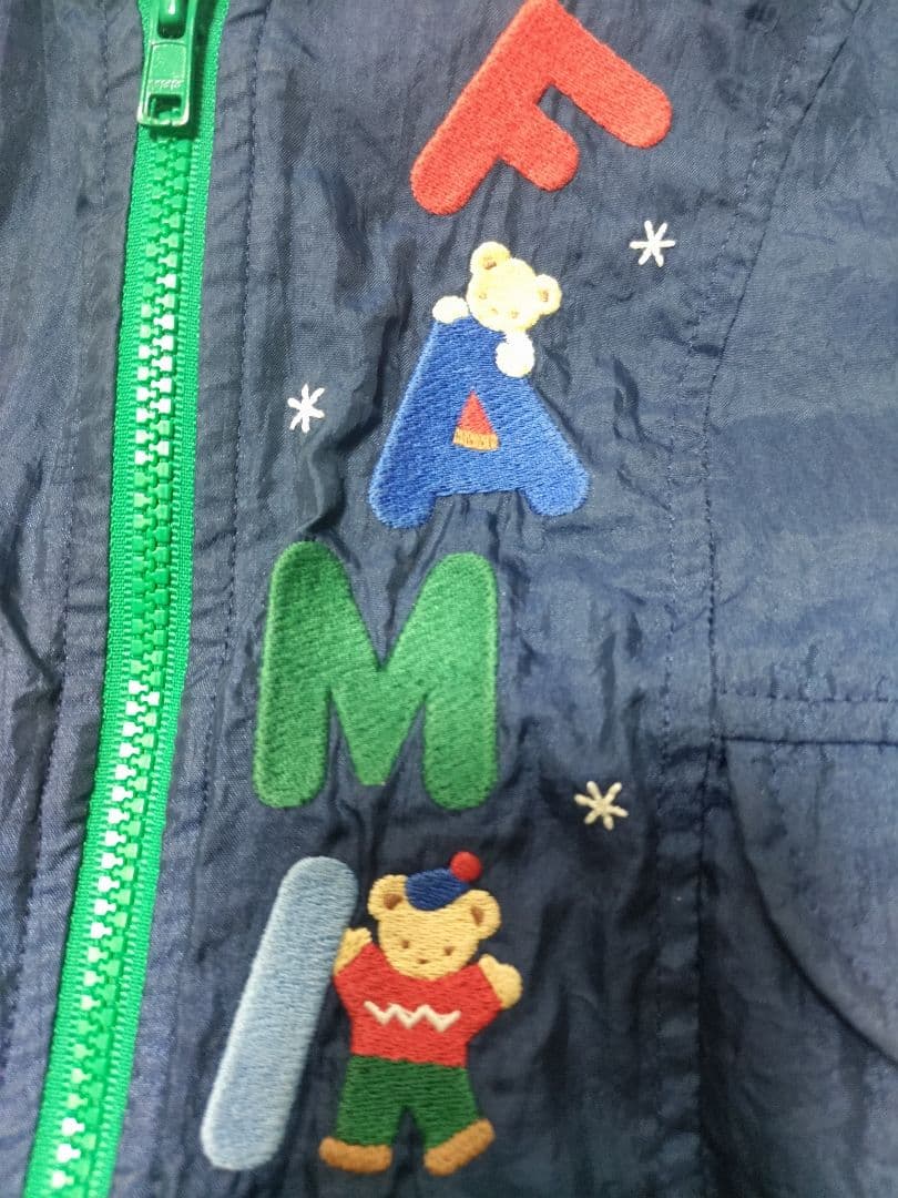 familiar ネイビー ジャンプスーツ 90cm