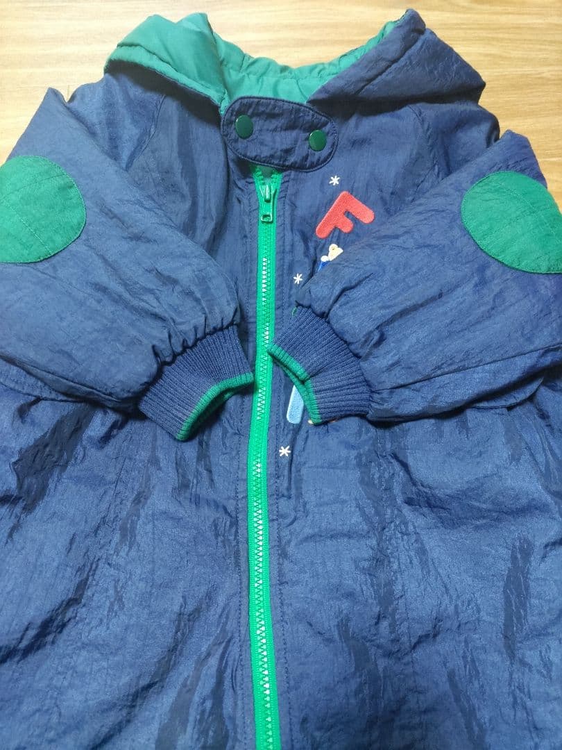 familiar ネイビー ジャンプスーツ 90cm