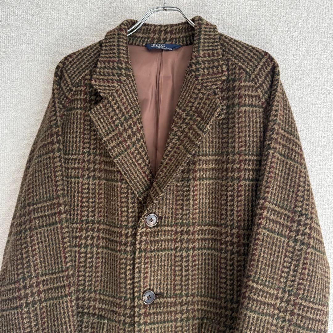 【一枚袖】Polo by Ralph Lauren チェスターコート ビンテージ