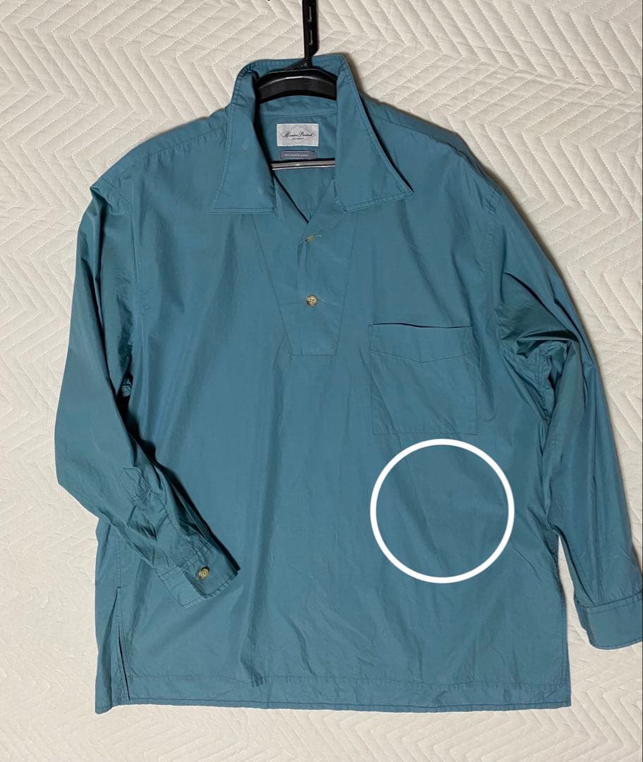 トップス Marvine Pontiak Shirt Makers #Aomidori