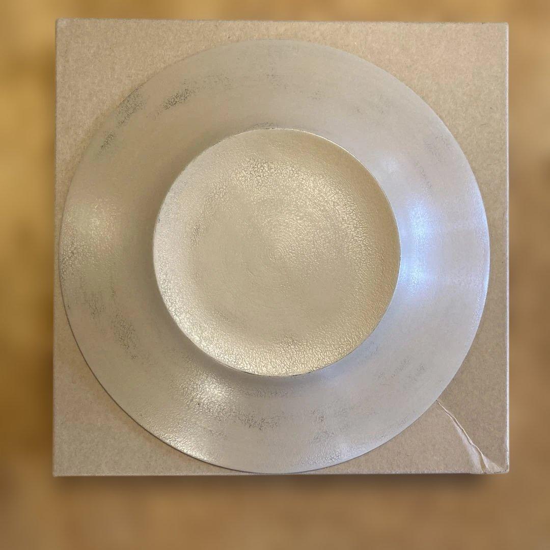 赤木明登　白漆　デザート皿