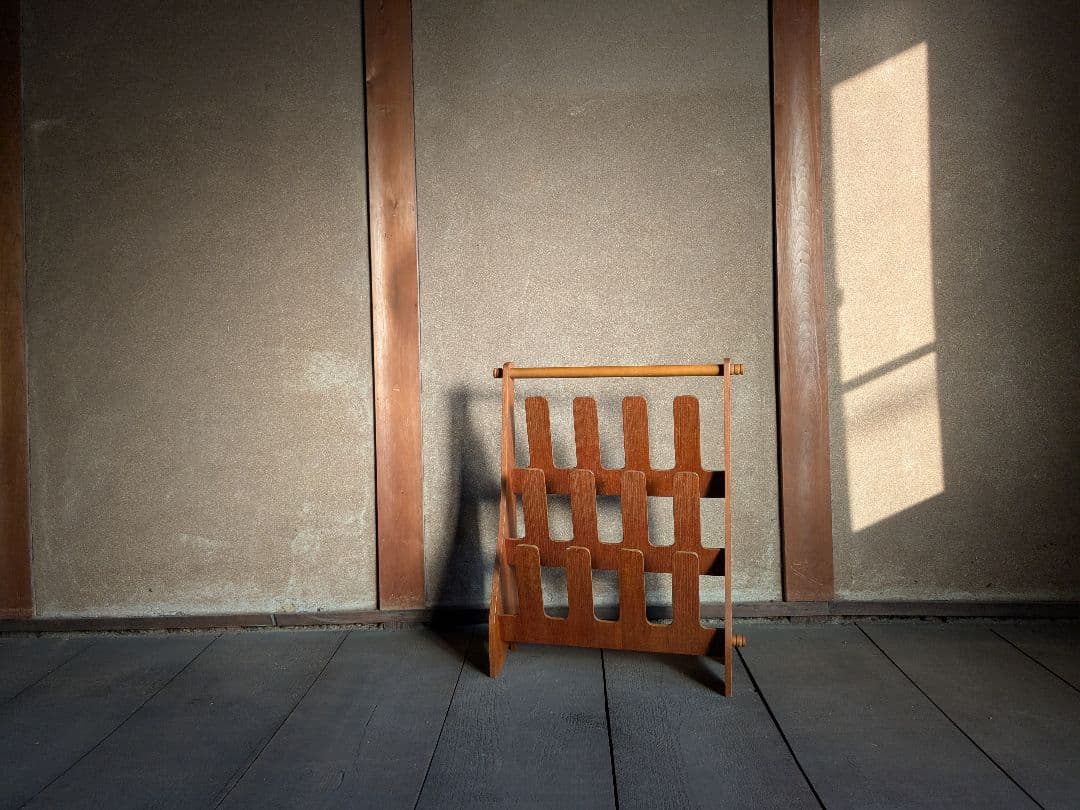 サイトーウッド チーク スリッパラック ヴィンテージ