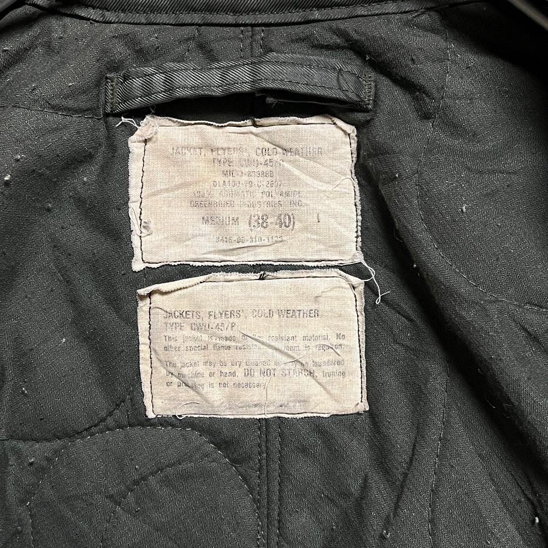 70's 米軍実物 U.S.AIRFORCE CWU-45/P ジャケット M
