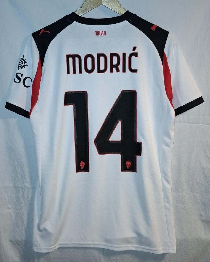 【最終値下げ価格】ACミラン 25-26 レプリカ アウェイ 14.モドリッチ