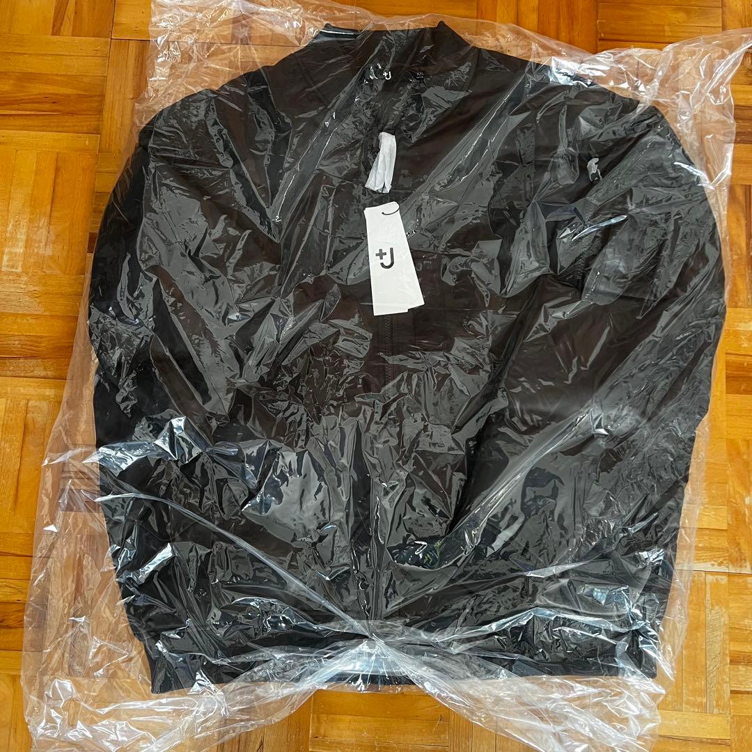 UNIQLO +J ハイブリッドダウンオーバーサイズMA-1 グレー XXL