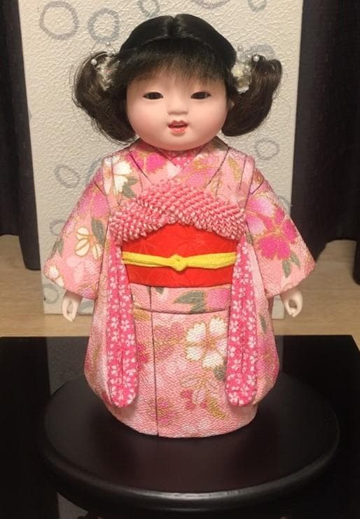 【未使用/超美品】木村一秀作　木目込み市松人形