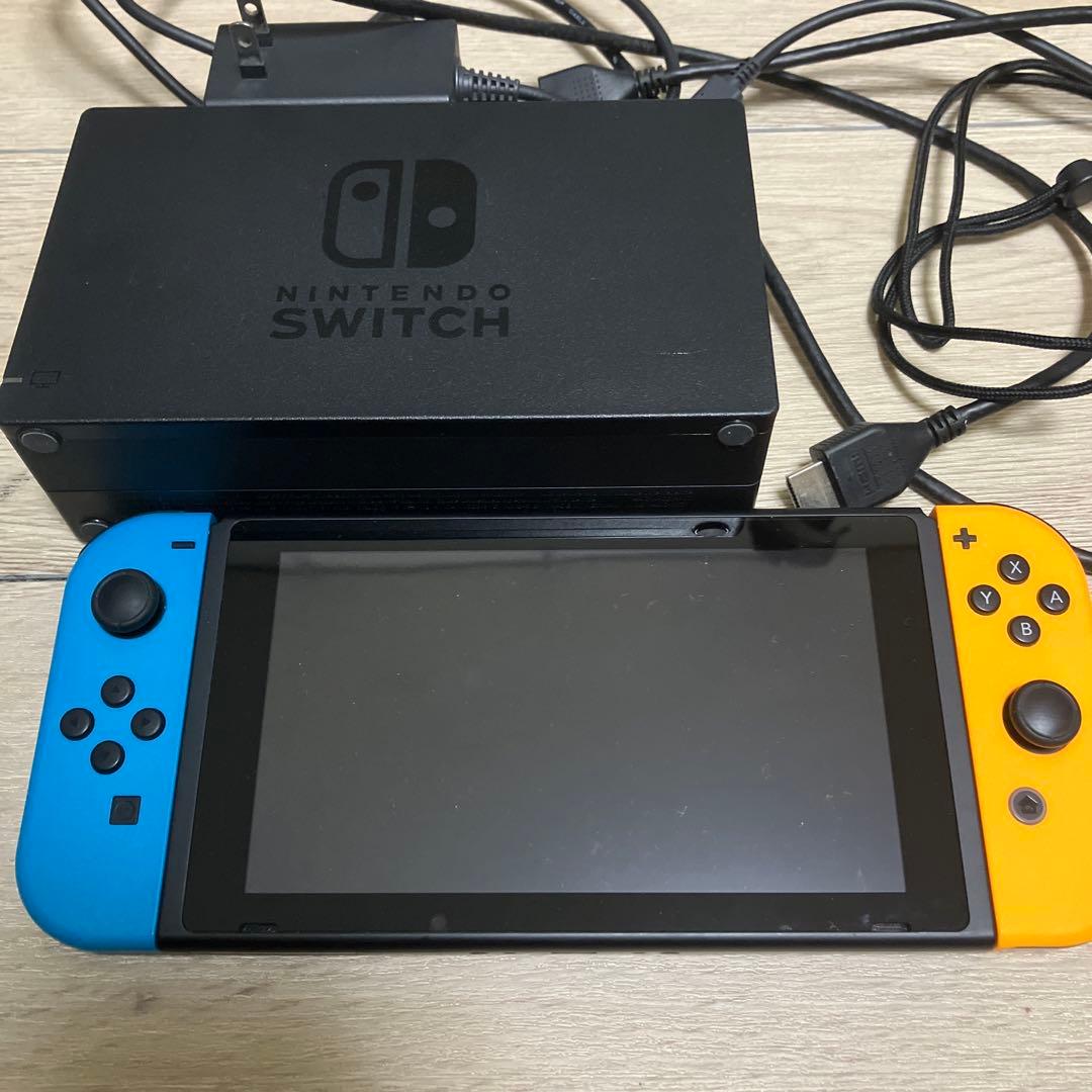 Nintendo Switch 本体 青/オレンジ 2022年製