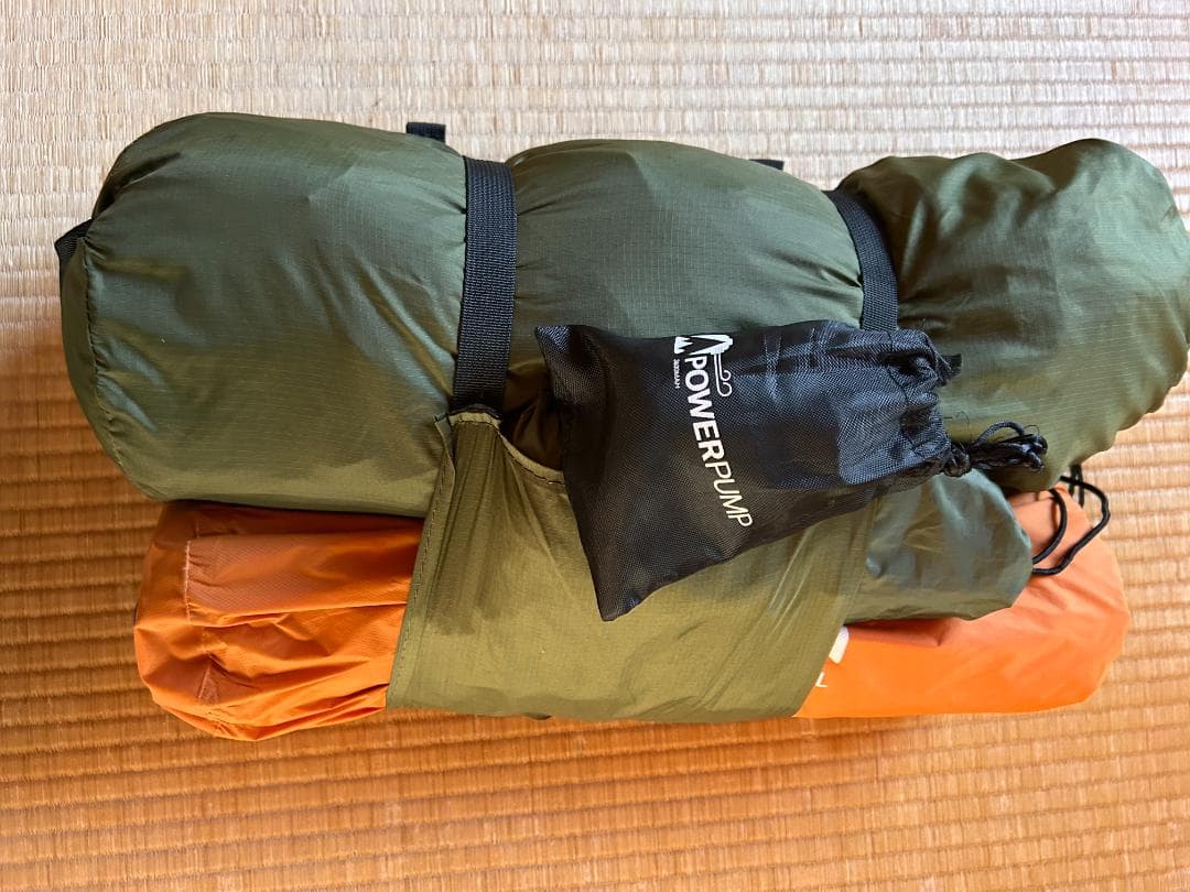 ヘブンテントXL　Forest Green（スリーブ、ポンプ付き）