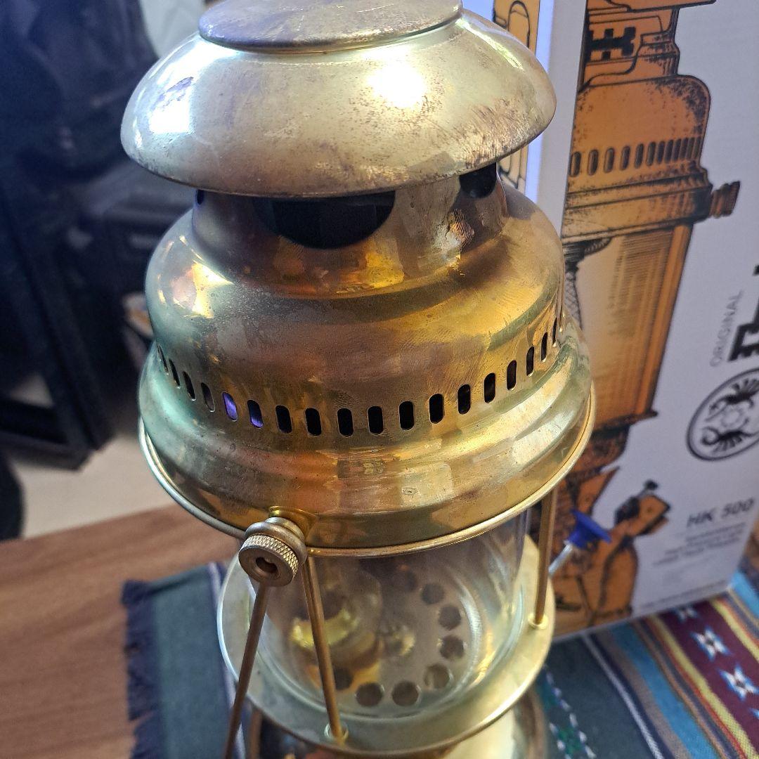 Petromax HK 500 ランタン ゴールド