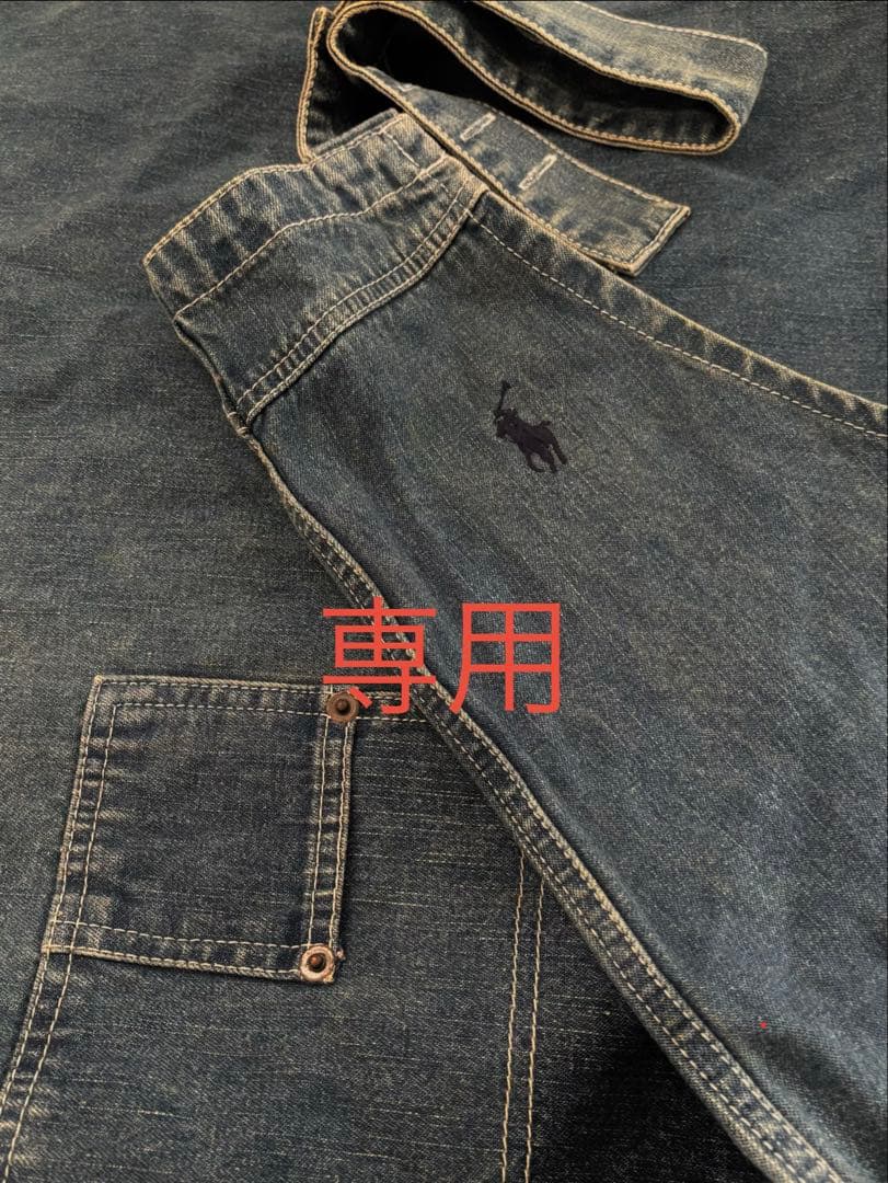 Ralph Lauren　ラルフローレン　デニムエプロン