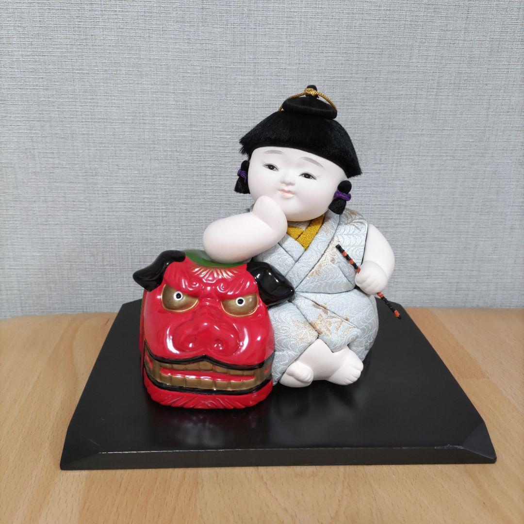 木目込人形　✯獅子＆男の子◈