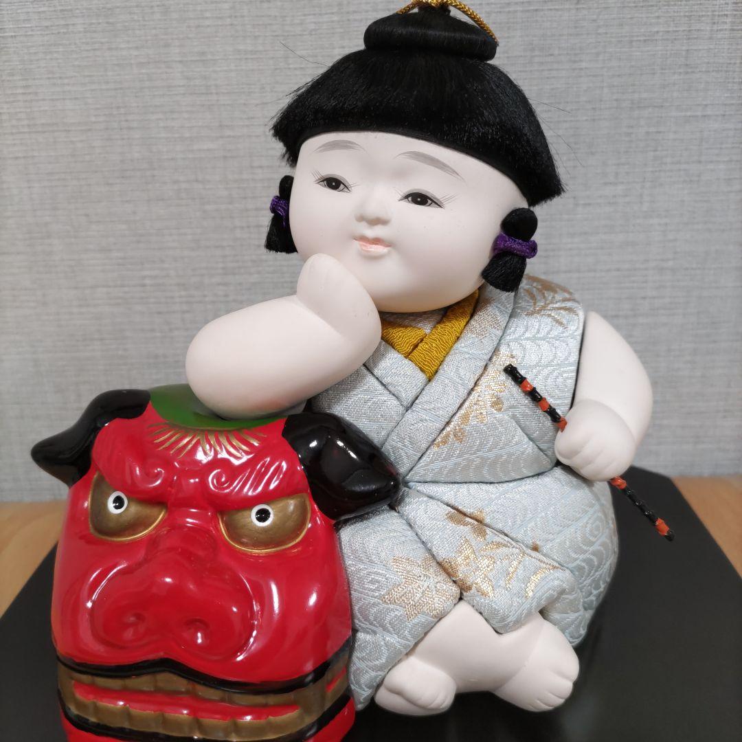 木目込人形　✯獅子＆男の子◈