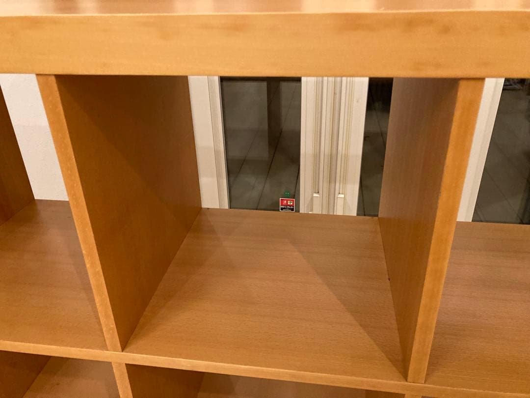 【美品】無印良品　スタッキングシェルフ　ビーチシェルフ　オープンシェルフ