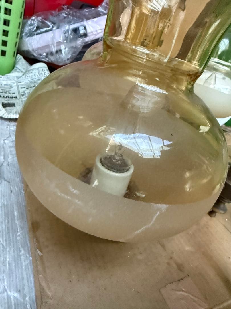 引き取り限定　イタリア製 6灯アンティークシャンデリア 直結工事用