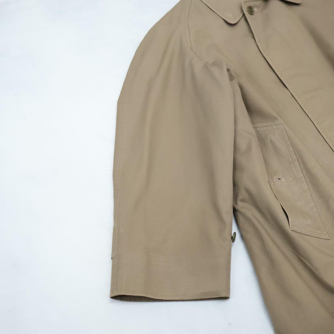 バーバリー ステンカラーコート ノバチェックライナー付 S～Mサイズ ベージュ