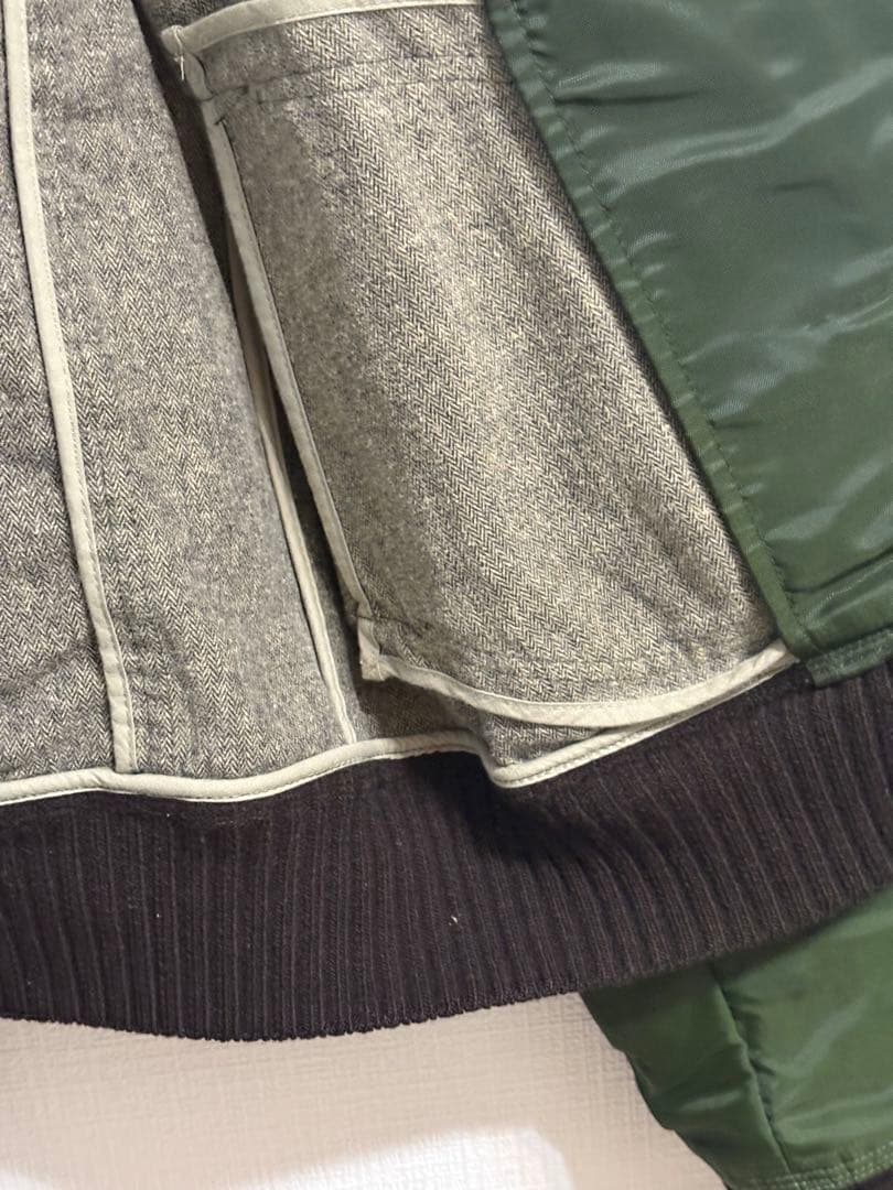 値下げしました。 DOLCE & GABBANA MA-1ジャケット サイズ48