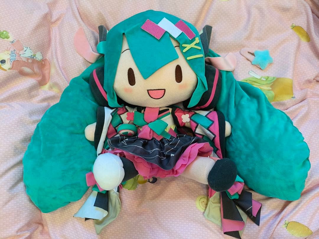 メ*ト様 初音ミク ふわぷちLL マジカルミライ2020 夏祭り ぬいぐるみ
