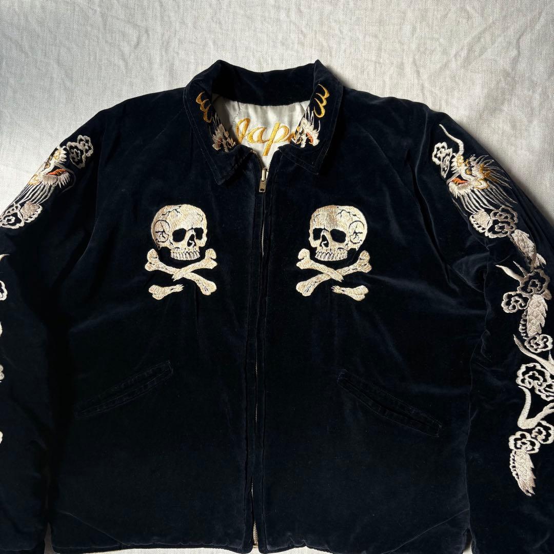 希少 Reminiscence レミニッセンス 別珍 襟付き スカジャン