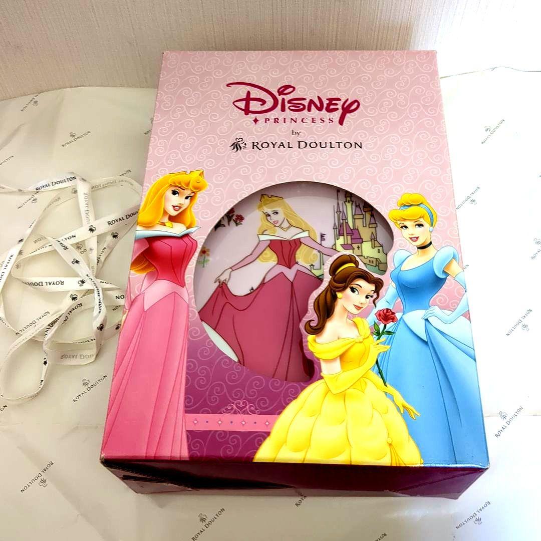新品未使用　　ロイヤルドルトン　ディズニープリンセス　オーロラ姫食器　限定品