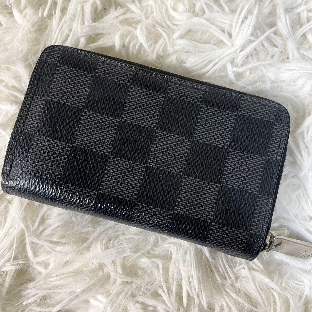 ルイヴィトン　ケース　小銭入れ　ダミエグラフィット　N63076