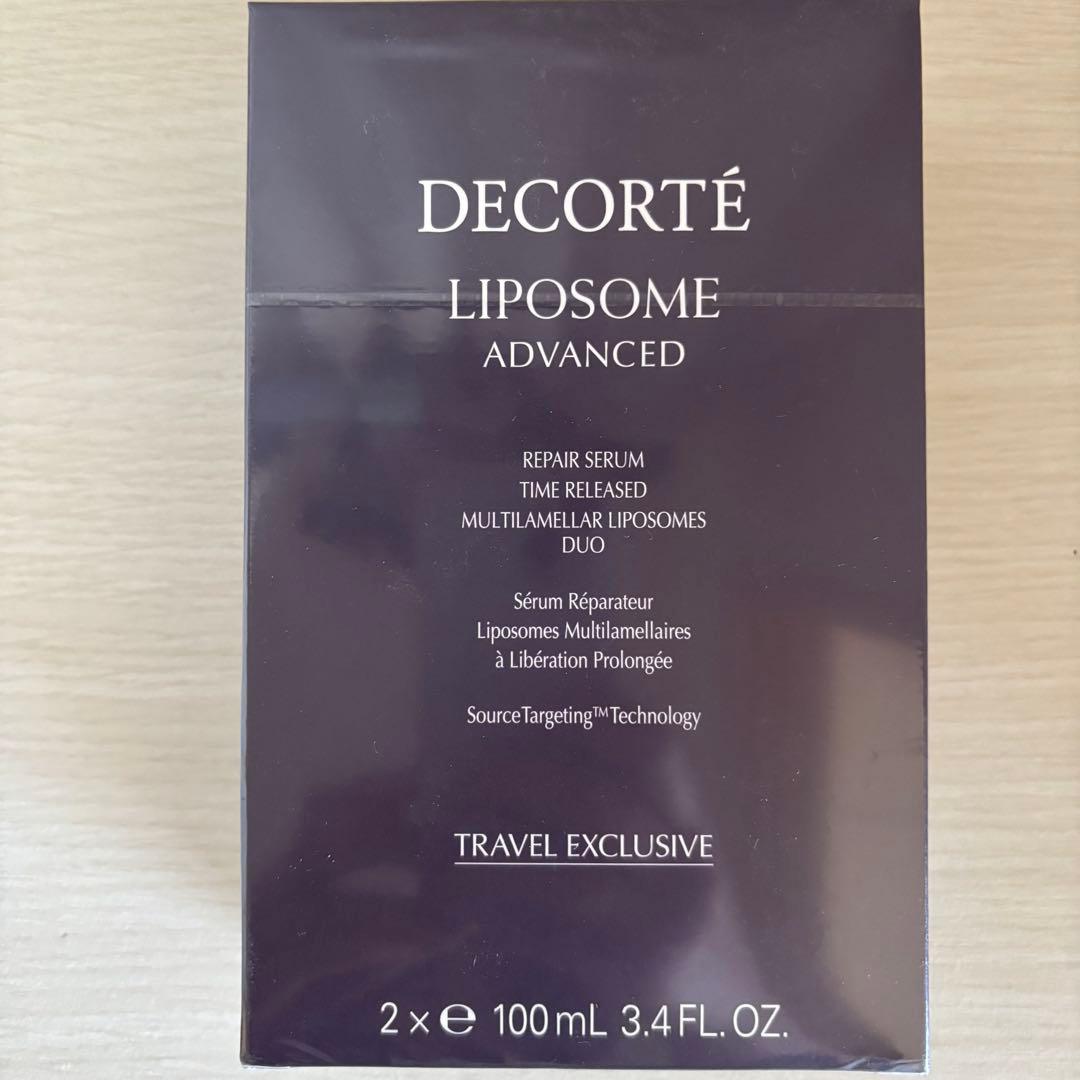 新品未開封【大容量】100ml×2本コスメデコルテ リポソーム アドバンスト