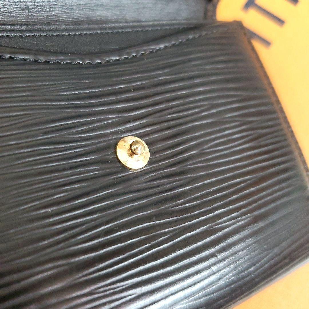 良品 ルイヴィトン ケース 小銭入れ カードケース 黒 エピ サーンプル