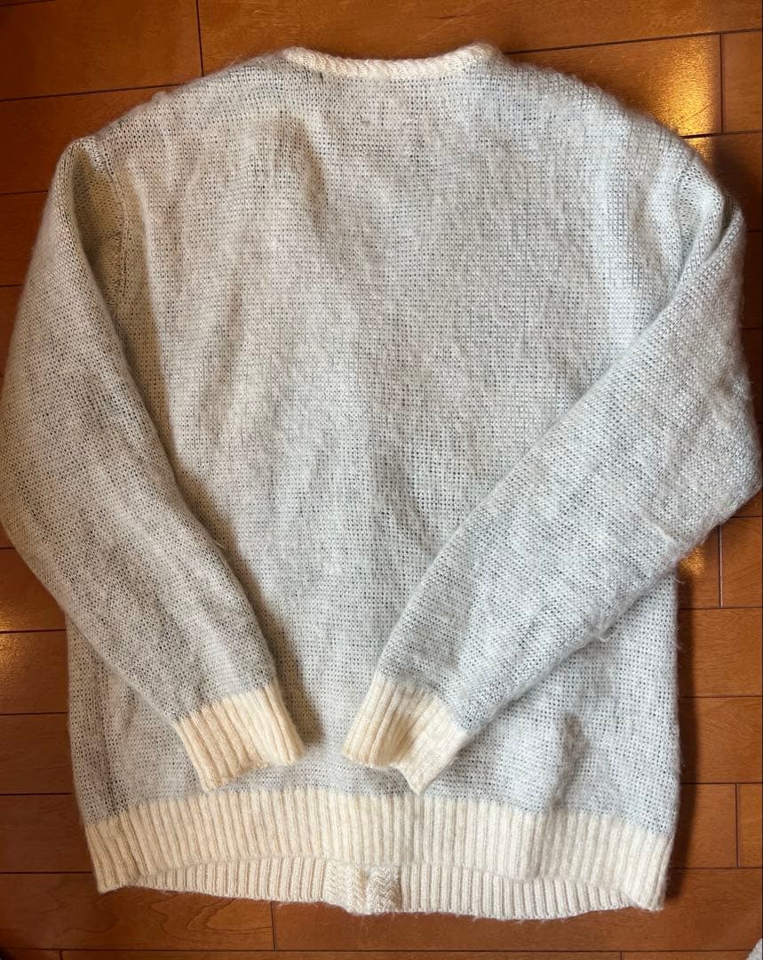 Needles モヘア カーディガン studious 別注 パピヨン　ホワイト