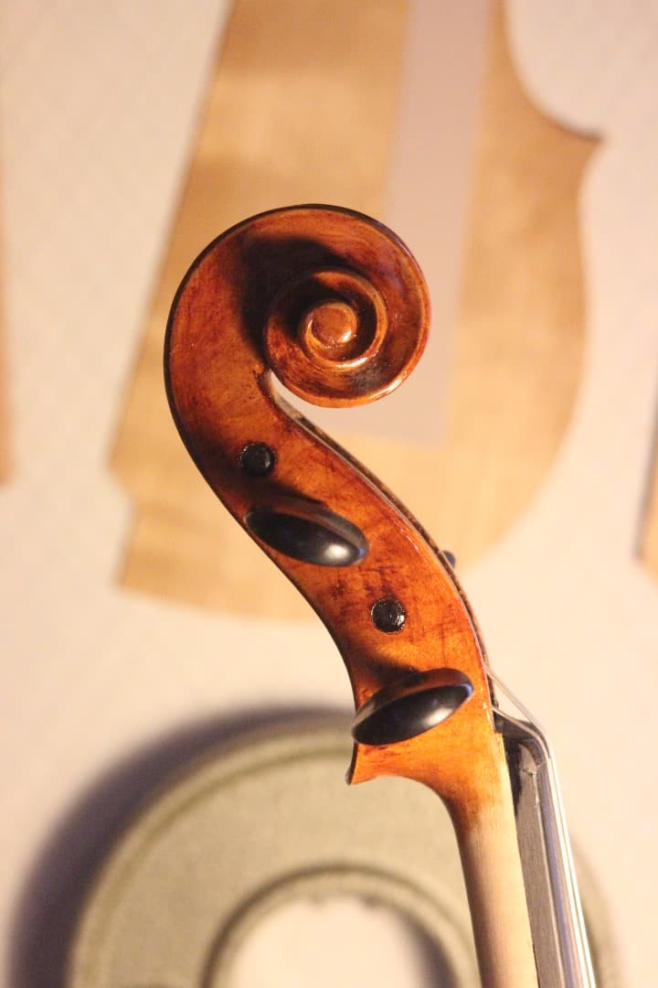 【12/30更新.製作楽器①】バイオリン(ガダニーニモデル) 4/4 2025