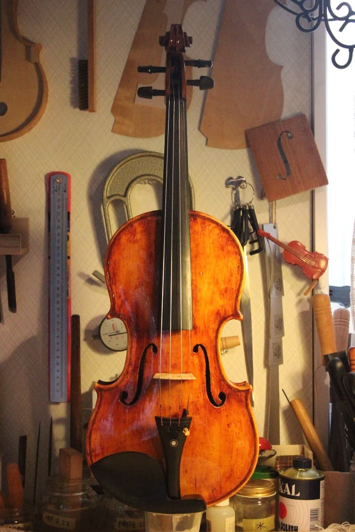 【12/30更新.製作楽器①】バイオリン(ガダニーニモデル) 4/4 2025