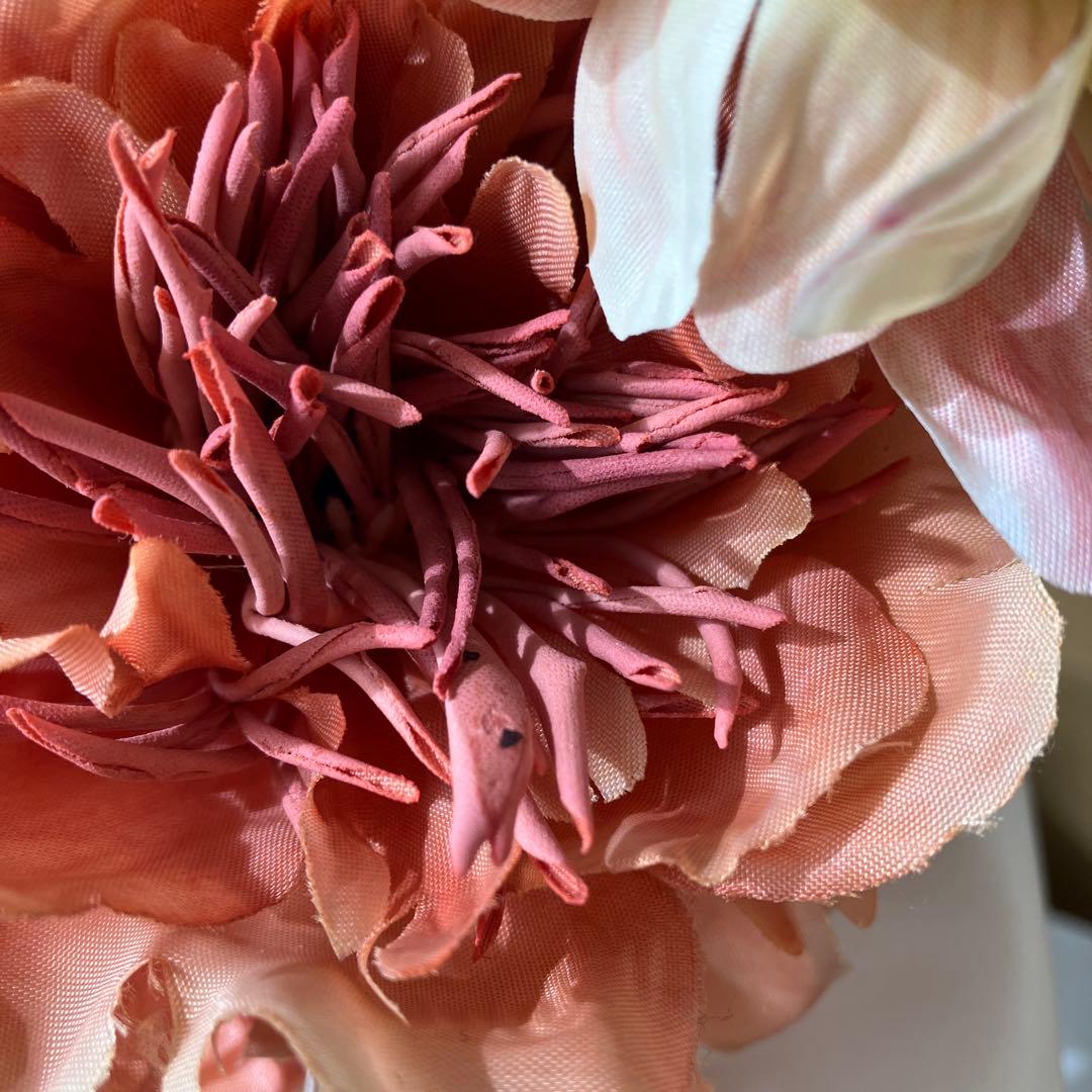 造花 ウェディングブーケ&ブートニアセット