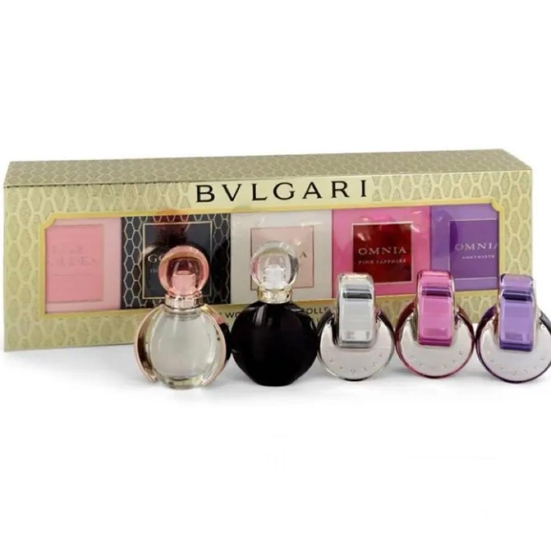 BVLGARI 香水 ミニボトル 5点セット 未使用 レディース ギフト