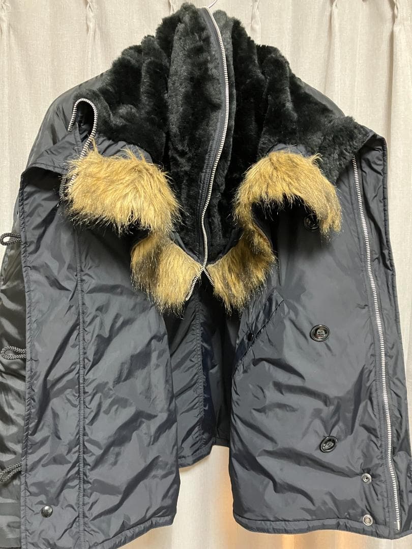 ALPHA アルファ N-2B フライトジャケット XL ブラック