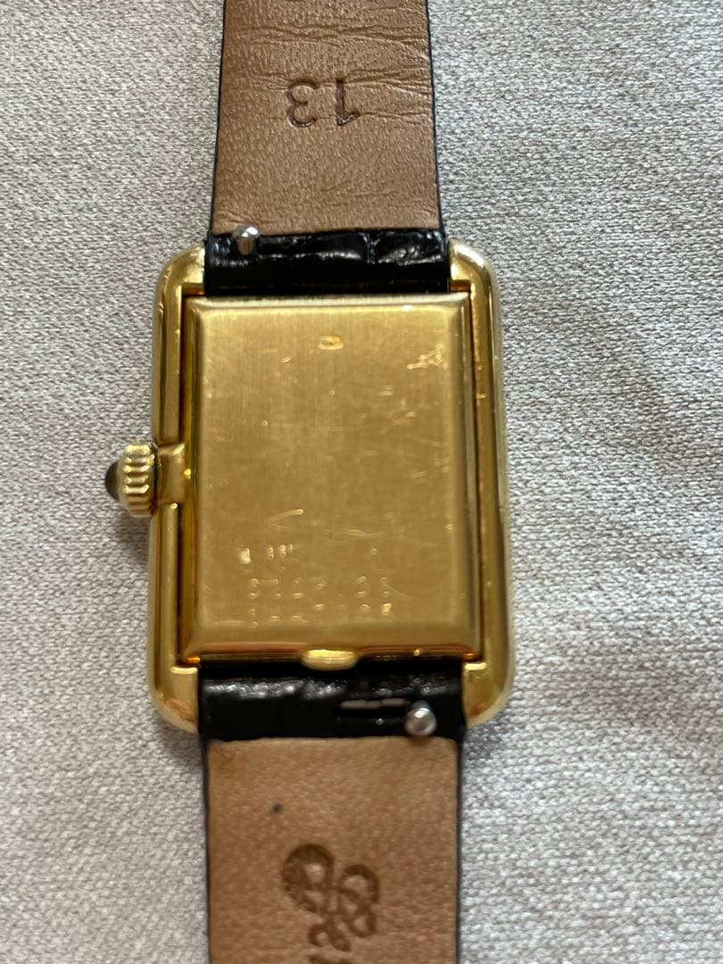 Jaeger-LeCoultre ルクルト タンク18KYG手巻時計