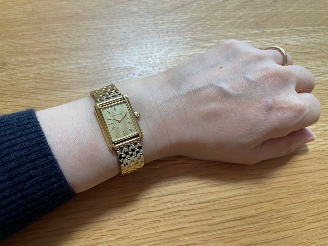 Jaeger-LeCoultre ルクルト タンク18KYG手巻時計