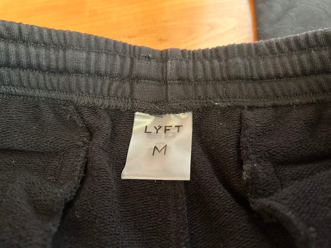 ⭐︎美品⭐︎LYFT スウェットパンツ　黒　M