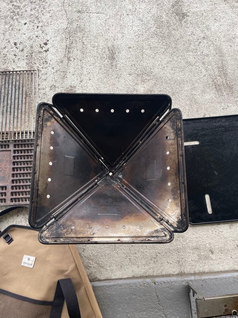 スノーピーク  peak 焚き火BBQセット ユニフレーム　ロストル