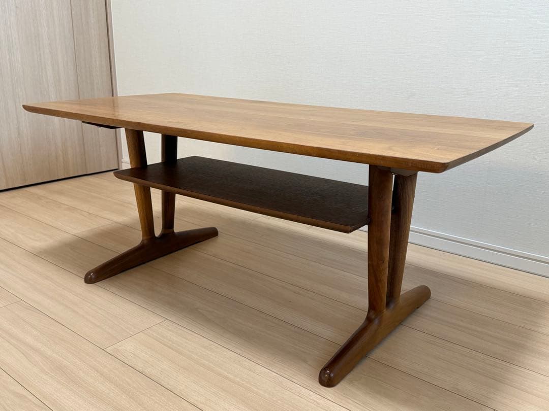 カリモク 木製センターテーブル TU3965 XR 送料込　(9/5迄)